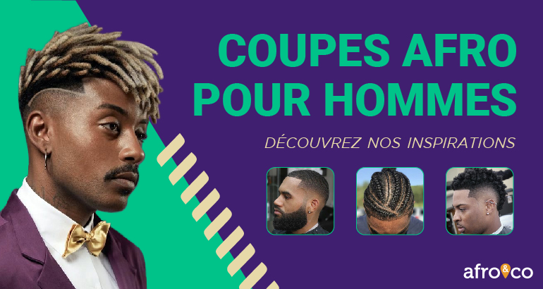 Coupes afro pour hommes